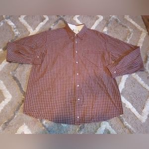 XL Columbia Brand Button Down Shirt with Fall Colors